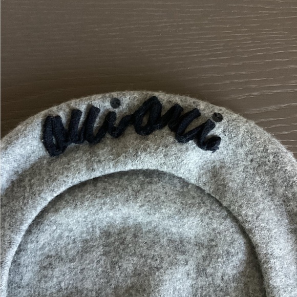 Gray Wool Beret main image 4